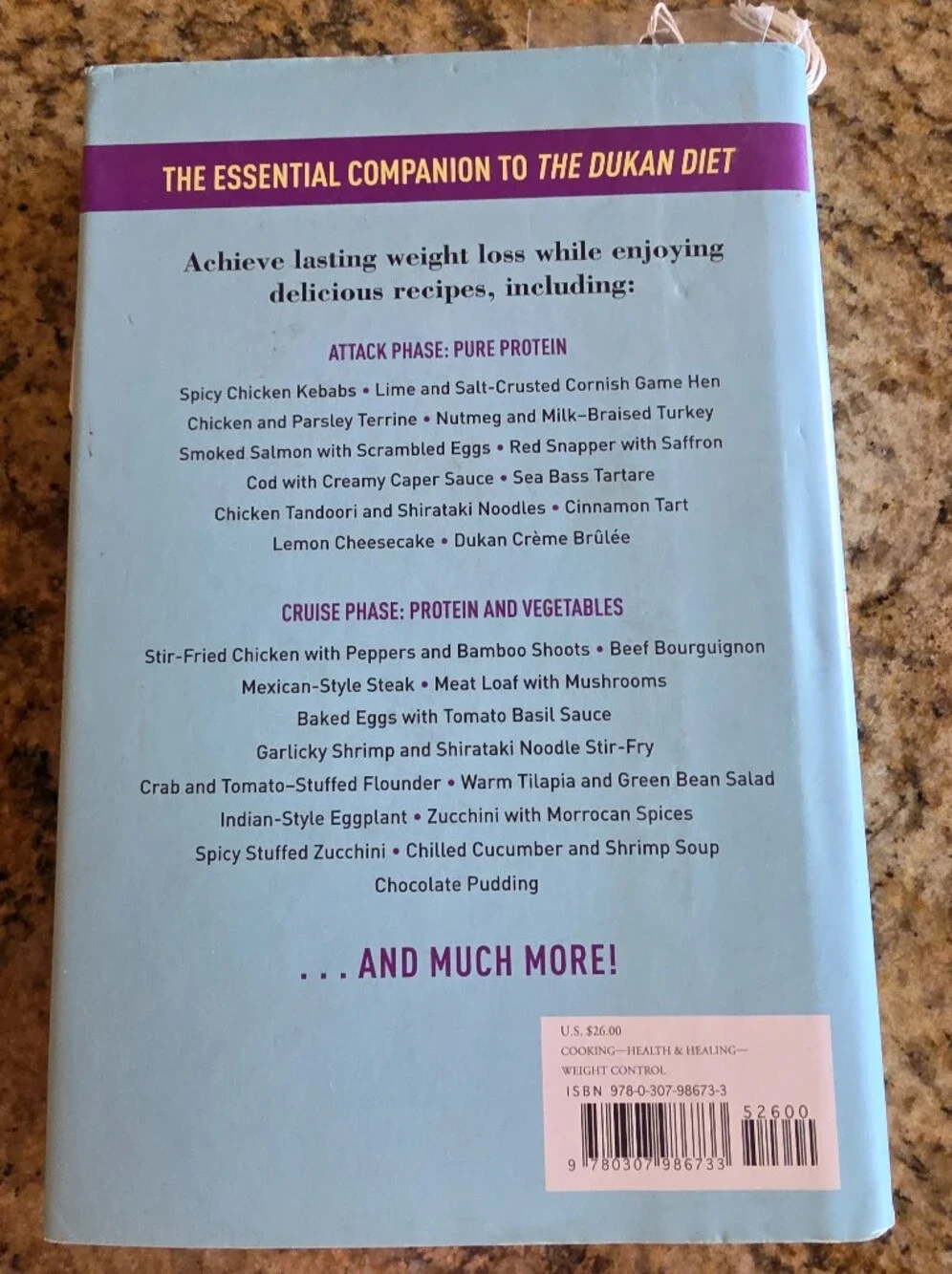 The Dukan Diet Cookbook - EUC